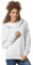 TICTEX Felpa con Cappuccio Unisex | Giacca in Pile Misto Pesante per Uomo e Donna | Giacca in Felpa con Cappuccio e Cerniera | Giacca Estiva Leggera | Ash, L
