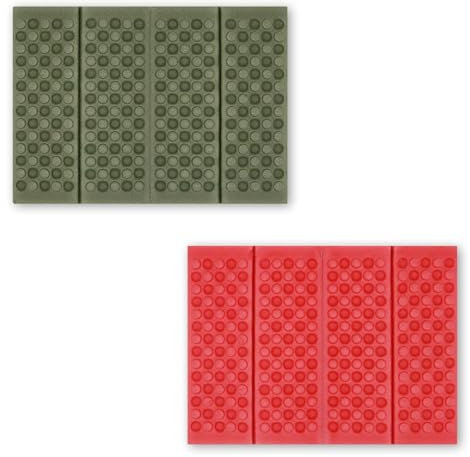 2 cuscini per esterni, pieghevoli, cuscini da trekking, cuscino portatile, cuscino impermeabile, cuscino da campeggio