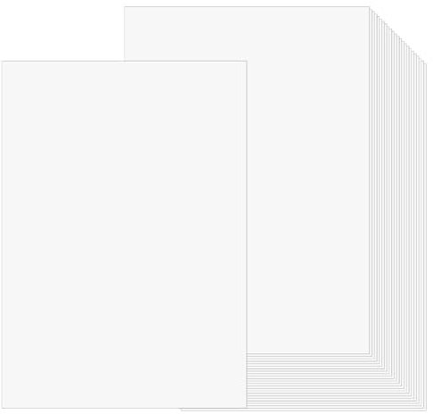 LOPYXBR 150 Blatt Weißes Kartonpapier A4, Dickes Papier A4 zum Drucken 250g/m², 210x297 mm Weißes Druckerpapier für Einladungen, Speisekarten, Bastelarbeiten, DIY Karten