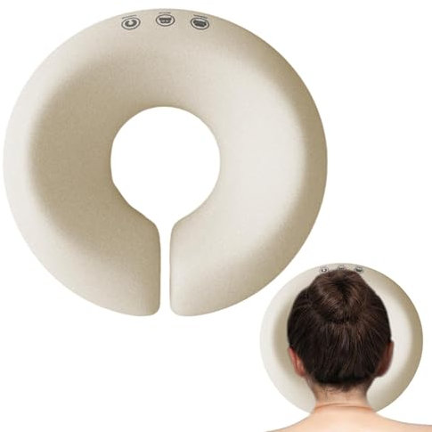 Aizuoni Massage Kopfstütze Für Bett, U-förmiges Lochkissen, Massage-Gesichtswiegenkissen, Massagekissen Kopf Loch, Elastisches Kopfstützenkissen Mit Der Vorderseite Nach Unten Für Massageraum,