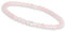 GD GOOD.designs Rosenquarz Perlenarmband Damen mit echten 4mm Natursteinen und 925 Silber Perle - Edelstein Armband I Kugelarmband mit Naturstein Perlen