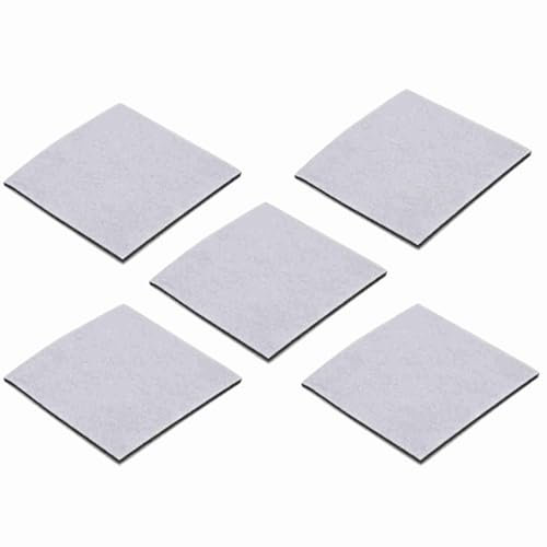 5 Pezzi Filtri in Schiuma Filtro Motore Universale per Aspirapolvere, Filtro Motore Pulitore Tende da Cucina HEPA per Finestre Tampone Filtro Motore Aspirapolvere Filtro Motore