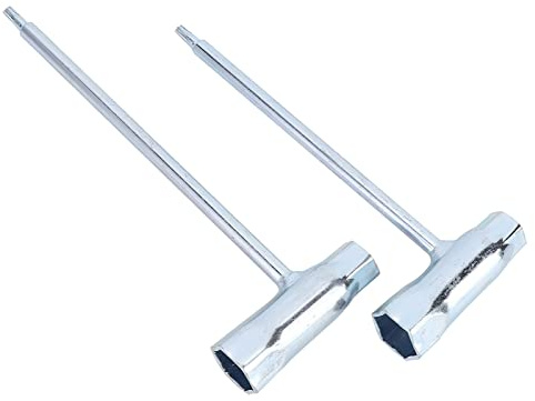 2 Stück T27 Zündkerzenschlüssel für Kettensägen, geeignet für TS350, TS360, TS400, Metallmaterial