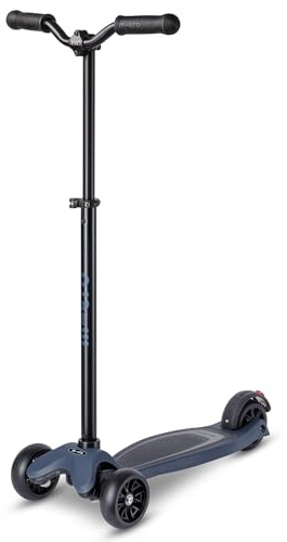 Micro® Micro Kickboard Reloaded | Roller mit 3 Rädern für Erwachsene und Jugendliche | Dynamo-betriebenes Sicherheitsrücklicht ohne Batterien | ergonomischer verstellbarer Lenker | ABEC9-Kugellager
