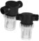 Warmhm Garden Hose Sediment Filter Inline Water Filter for Clean Watering Rv Camping Car Wash Mesh Filter Screen for Agricultural Pipeline Use