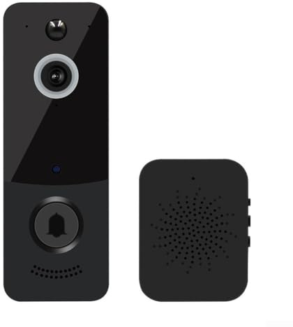 Smart WiFi Türklingel für Tuya, HD Visuelle Gegensprechanlage Lange Akkulaufzeit, wasserdichte Low-Power-Video-Sicherheitskamera