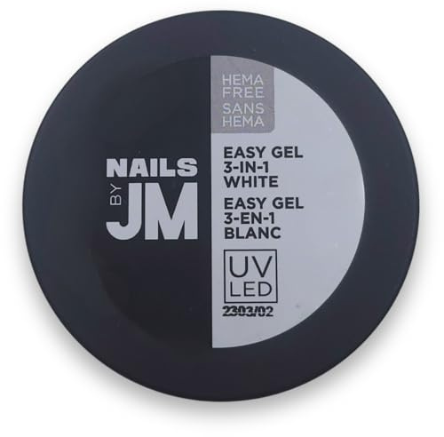 Jean Marin - Easy Gel 3-in-1-Nagellack – ohne HEMA – Weiß