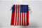 AZ FLAG Guirnalda 6 Metros 20 Banderas Estados Unidos 48 Estrellas 21x15 cm - Bandera America – EE.UU - Usa 15 x 21 Cm - Banderines Americanos