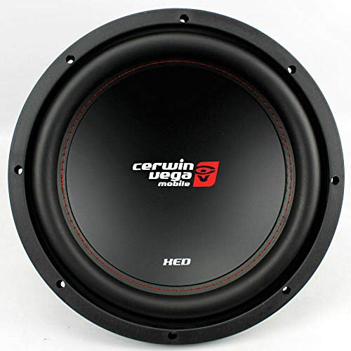 CERWIN-Vega! Subwoofer SVC Xtreme-Energy Design da 12 (4Ω) - bassi profondi, prestazioni ad alta potenza per sistemi audio auto - XED12V2