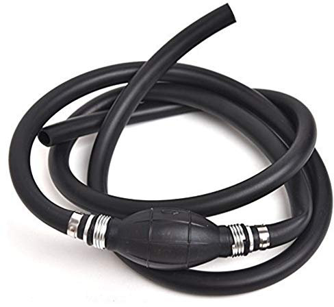 Ritte Universal Hose Fuel Line Assembly with 8mm Primer Bulb for Car, SUV, MPV, Motorcycle - Petrol and Diesel - Manual Operation - Fuel Pump