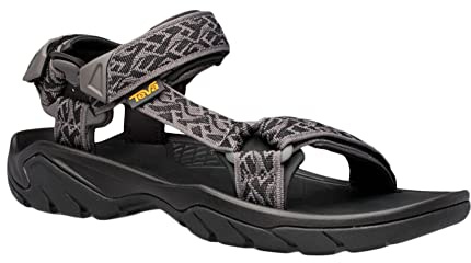 Teva Damen Terra Fi 5 Universal Mens Sandalen, Schwarz Wavy Trail Black Wtbc, 43 EU