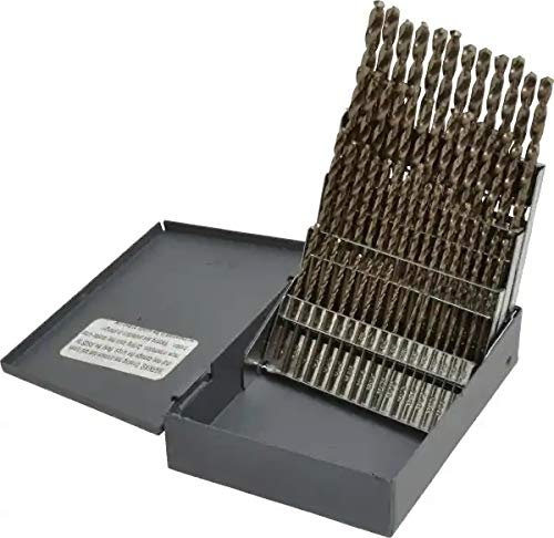 TopLine Drill Bit Set M42 Cobalt sizes #1 - #60