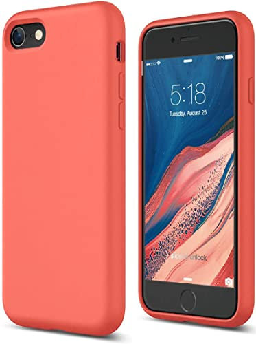 Silicone Matte TPU Case Cover For Apple iPhone 6/6s Plus (Orange)