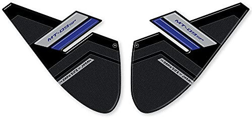 labelbike - Adesivi in Resina 3D Decorazioni e Protezioni di Moto Serbatoio compatibili con Yamaha Mt-09 Mt-09 SP 2021 - Colore Blu