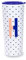 Kate Spade New York Insulated Stainless Steel Initial Tumbler, 24 Ounce Double Wall Travel Cup with Lid, H (Blue)