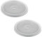 2 x Dosendeckel, ø 10 cm, für 800g Hundefutter Katzenfutter Dosen, Konservendosen, Top Qualität, transparent