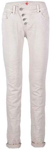 Buena Vista Damen Jeans Hose Malibu Stretchdenim Rosewood