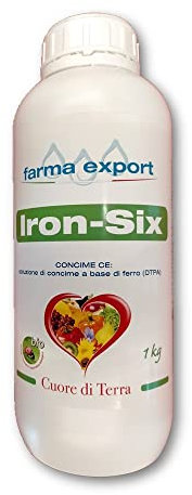 Iron Six - Soluzione di concime a Base di Ferro.
