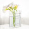 Winter Shore Durchsichtige Buch Vase - Acryl-Blumenvase Modern für Pflanzen - Einzigartige Aesthetic Vase für Wohnzimmer-, Schlafzimmer- & Bürodeko - Vase Buch für Leseecke, Bücherregal & Flowers
