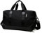 Sporttaschen Reisetasche für Damen Herren, Tasche für Sport Yoga Reisen, wasserdichte Trainingstasche mit Schuhfach/Nass-Trockenfach, Weekender Tasche Duffel Bags für Gym Wandern Urlaub (Schwarz)