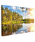 MuchoWow© Leinwand Bilder Groß 120x80 cm XXL Wanddeko Wohnzimmer Aesthetic Room Decor Deko Zimmer Wandbilder Modern Fotogeschenke Landschaftsbilder - Wasser - Bäume - Bild Natur