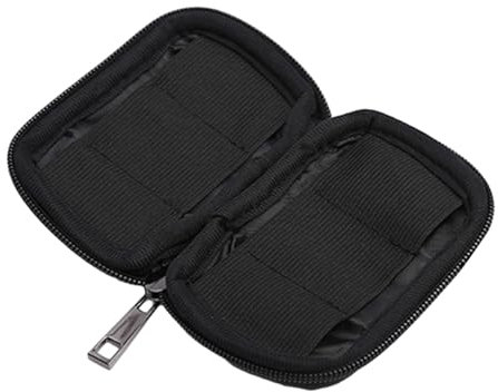 Ronyme Sac de Rangement pour Support de clé USB, clé USB, boîte livrée avec Fermeture éclair, étui de Transport USB pour clé USB, 6 emplacements Petits