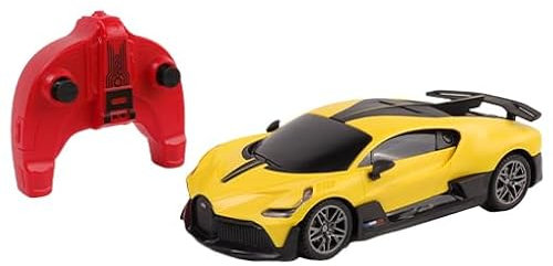 TURBO CHALLENGE - Bugatti Divo - RC Prestige - 1/24-094432 - Ferngesteuertes Auto - Gelb - Batterien Nicht enthalten - Kunststoff - Kinderspielzeug - Geschenk - Ab 6 Jahren