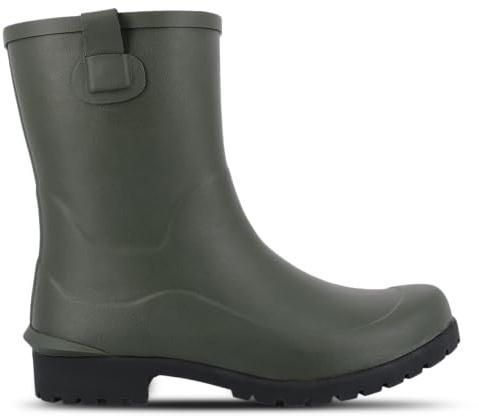 Green Comfort Stivali Gomma Donna Alto per il Giardino e L'outdoor | Stivali Pioggia Donna di vari Colori