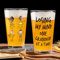 KEMEILA Verre à bière personnalisé avec photo de petit-enfant, cadeau de fête des pères pour grand-père de la part de petite-fille, petit-fils, verre à bière de 473,6 g, cadeau d'anniversaire de Noël