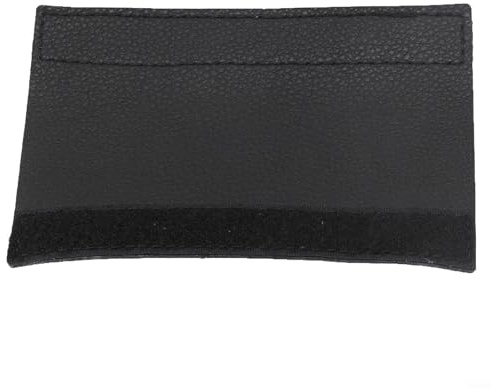 EasyByMall Gepolsterter Leder-Nackenschutz für Posaune, Trompete & Saxophon, Schwarz, Modern, B♭, Kunstleder, Handschutz, Kissen, Instrumentenschutz
