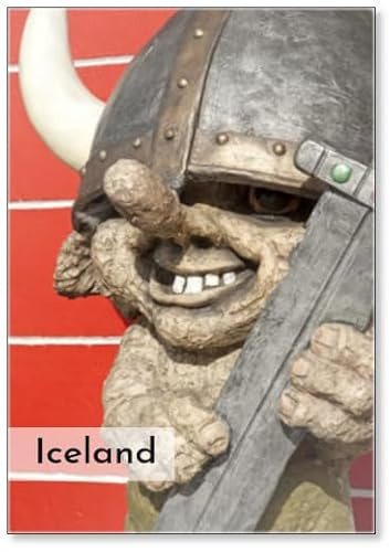 Trollfigur in Island, Kühlschrankmagnet