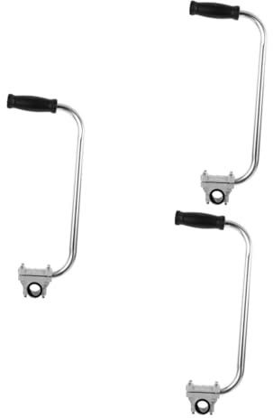 BESPORTBLE 3 Sets Ergonomischer Trimmergriff Batteriebetriebener Rasentrimmer Kabelloser Elektrischer Rasenmäher Riemenzieher Rasenbelüfter Öffner Halter Heckenadapter Garage