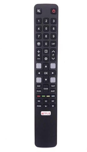 XINFUTE Repuesto RC802N YUI1 para control remoto TCL LCD TV 49C2US 55C2US RC802N YAI5