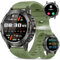 Reloj Inteligente Hombre Militar, 1.39 HD Smartwatch Hombre con Llamadas BT 5.3, 114+ Modos Deportivos, 24/7 Monitor de Sueño/Podómetro/Pulsómetro, IP68 Impermeable Pulsera Actividad para Android iOS