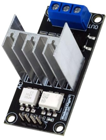 Universals Dimming Device 8A Capacity 1Channel 3.3V/5V Logics 50/60hz For Multiple Lighting Systems And Projects Metal AC Dimmer Module