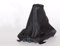 myshopx SA17 Schaltmanschette Schaltsack Sack Schwarz Faden Blau Echt Leder