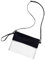 CAREOR Klar Tote Tasche - Einstellbar Kreuzkörper Gurt Tasche, NFL Genehmigt Klar Vinyl Tasche Spieltag Crossbody Handtasche Tasche mit Reißverschluss für Arbeit Schule Sport Spiele