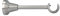 Sento Metall Zubehör für Ø 16 mm Gardinenstangen in Edelstahl Optik Ø 16mm Wandhalter