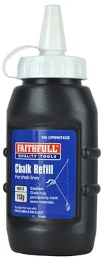 Faithfull FAICPWHIT4OZ Chalk Powder Refill White 113g (4oz)