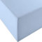 fleuresse 1119 XXL Jersey Stretch Spannbetttuch (96% Baumwolle, 4% Elasthan), mit Rumdumgummizug, Ökotex 100, für Matratzen bis 40 cm Höhe, 140 x 190-160 x 220 cm, blau