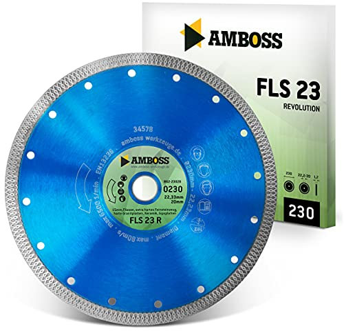 Amboss Diamant Trennscheibe FLS/FFS (Ø 230 mm x 2 x 22.2 mm, FLS 23R - Fein, dünn 10mm Diamant)