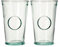 Re-Generation Glassware Set of 2 Tall Tumblers, 30cl, 100% Recycled Glass