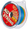 WFT KG Strong Multicolor 0,22mm 32kg - 540m geflochtene Schnur zum Hochseeangeln, Meeresschnur für Multirollen, Angelschnur für Norwegen