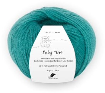 PRO LANA Baby Micro - Farbe: Petrol (68) - 50 g/ca. 155 m Wolle