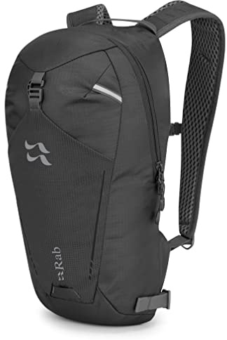 RAB Tensor 10 – Wanderrucksack Herren, Schwarz, 10 l