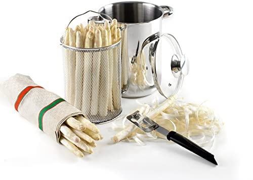 IBILI - Marmite à asperges, 16 cm, Acier inoxydable, Compatible avec l’induction