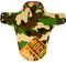 RockShox MacBook Pro Uhr, Volle Camo mit Orange, Extra breit