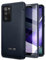 SURITCH Hülle für Samsung Galaxy Note 20 Ultra, 360 Grad Schutzhülle mit Eingebautem Displayschutz Militärqualität Handyhülle mit doppeltem Frontrahmen für Samsung Note 20 Ultra(Interstellar blau)