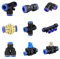 Pneumatische Fitting Rohrverbinder Rohr Luft Schnellanschlüsse Wasser Push In Schlauchkupplung 4mm 6mm 8mm 10mm 12mm 14mm PU PY Anschlüsse (Color : PZA, Size : 8mm)