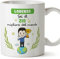 Mugffins Tazza Personalizzata in ceramica per ZIO 11 oz / 350 ml - In italiano - Sei migliore del mondo - Idea regalo per compleanno, anniversario, natale